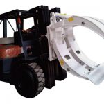 Forklift Attachments 360 Rotation Single Arm Paper Roll Clamps